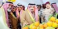 أمير منطقة الرياض يدشن فعاليات مهرجان الحمضيات الثاني بالحريق