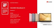 Huawei products wins 2018 prestigious iF Design Awards