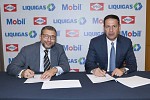 Celebrating the appointment of Liquigas Liban S.A.L. as Exclusive Agent for marketing and sales of the International products of Mobil lubricants in Lebanon