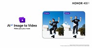 Next-Level Creativity: HONOR 400 Series Debuts the Industry-leading “AI Image to Video” Feature