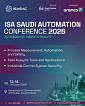 ISA Saudi Automation Conference 2026 (ISA SAC 2026) will take place from 12–14 October 2026 at Kempinski Al Othman Hotel, Al Khobar, Saudi Arabia.